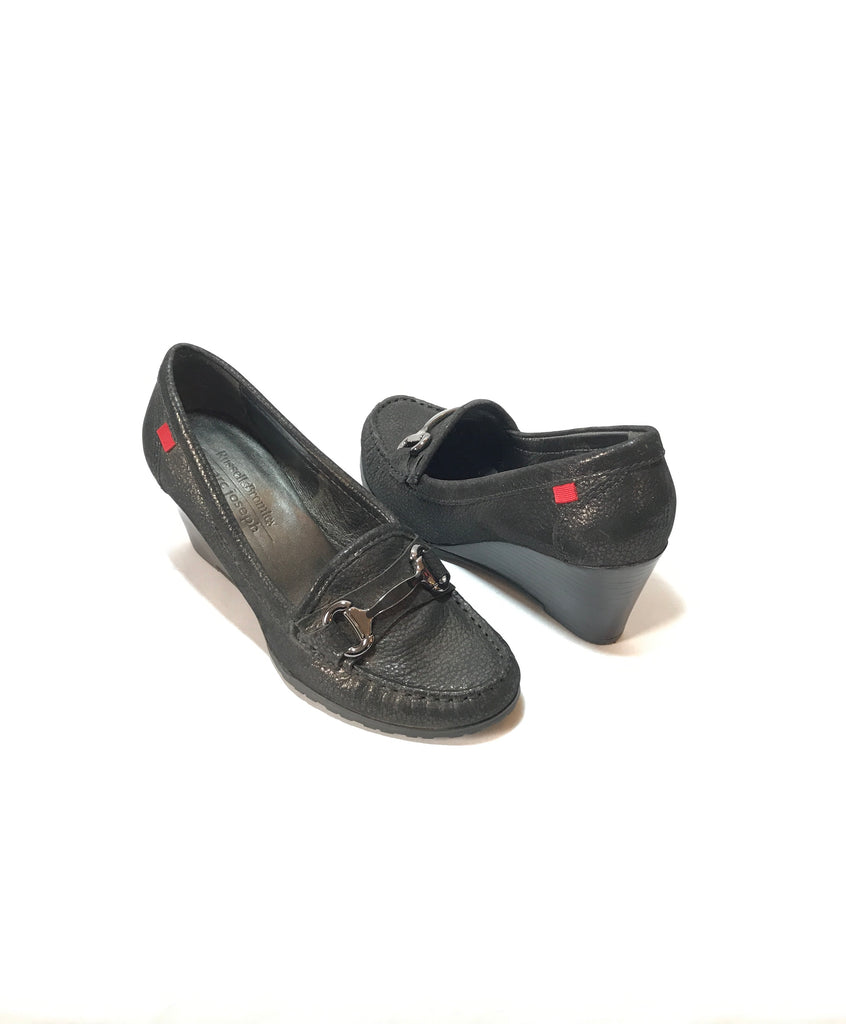 Russell & Bromley for Marc Joseph Black Wedges | Like New |