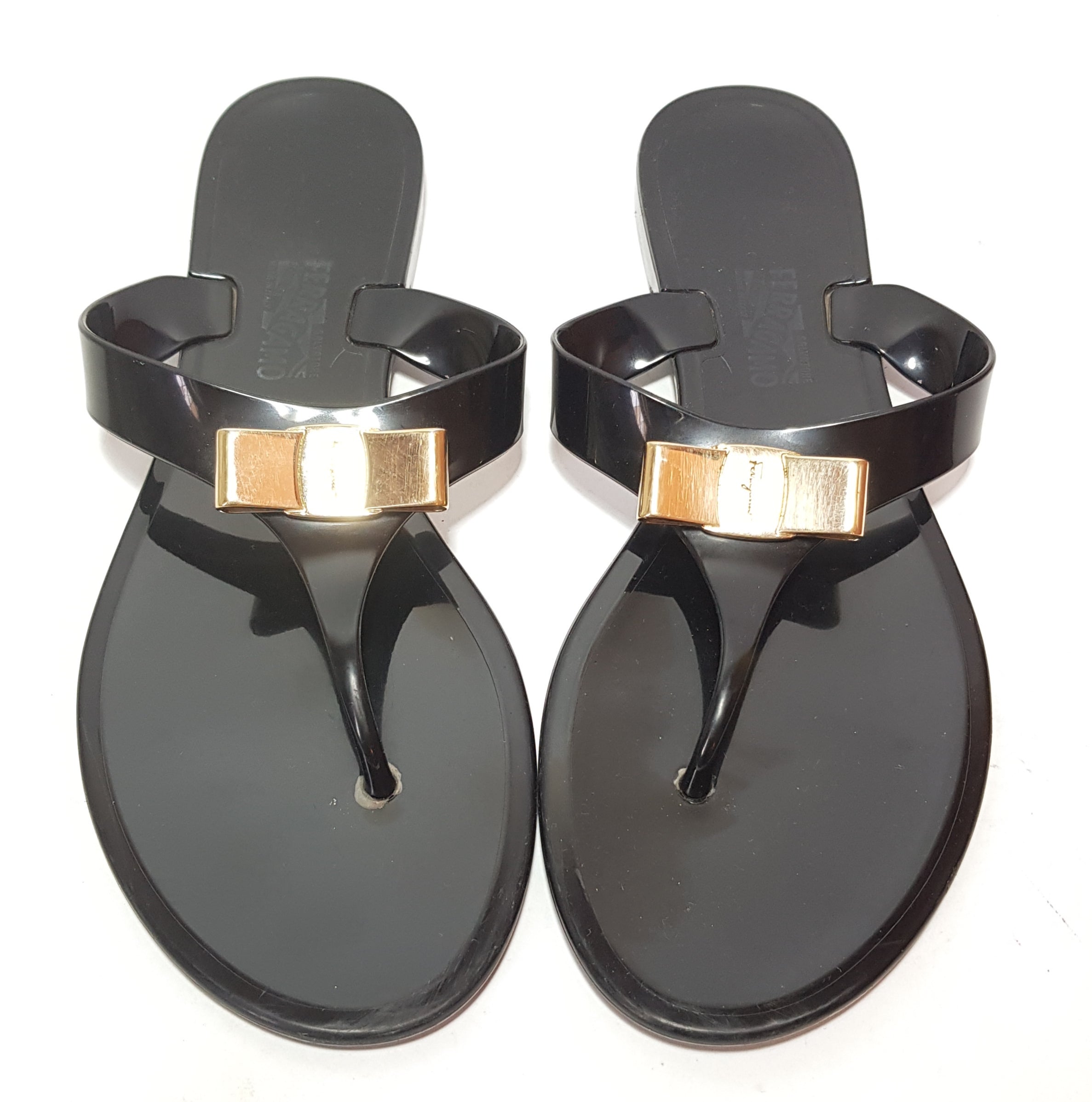 Ferragamo jelly thong top