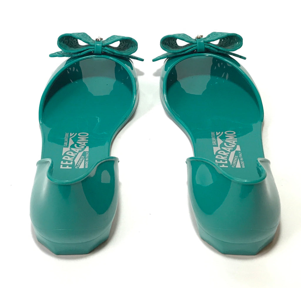 Salvatore Ferragamo 'Preita' Jelly Flats | Like New |