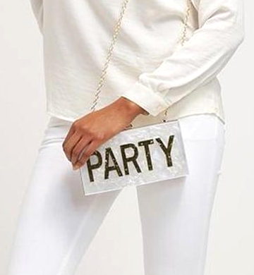 ALDO 'PARTY' Box Clutch Purse | Like New | - Secret Stash