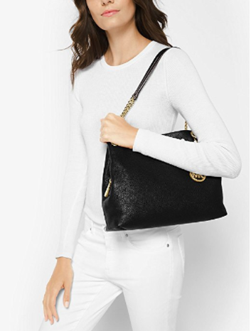 Michael Kors Black Jet Set Chain Leather Shoulder Bag | Brand New | - Secret Stash