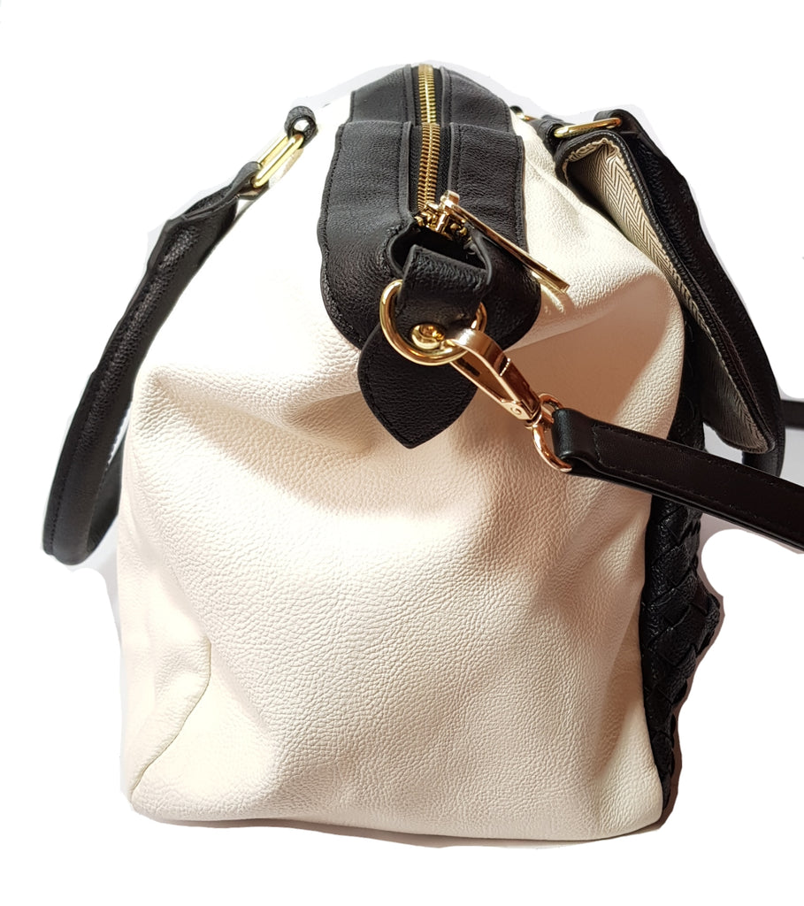 Steve Madden Black & White Shoulder Bag | Gently Used |