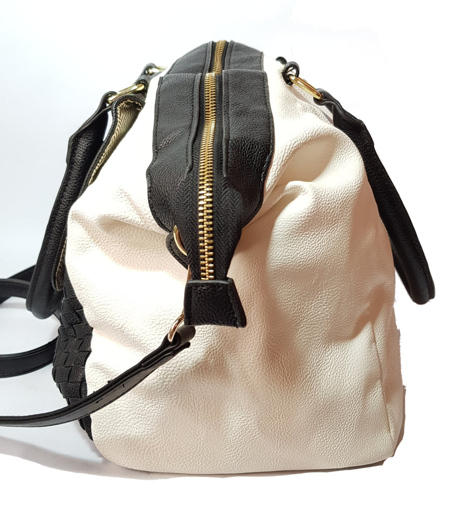 Steve Madden Black & White Shoulder Bag | Gently Used |