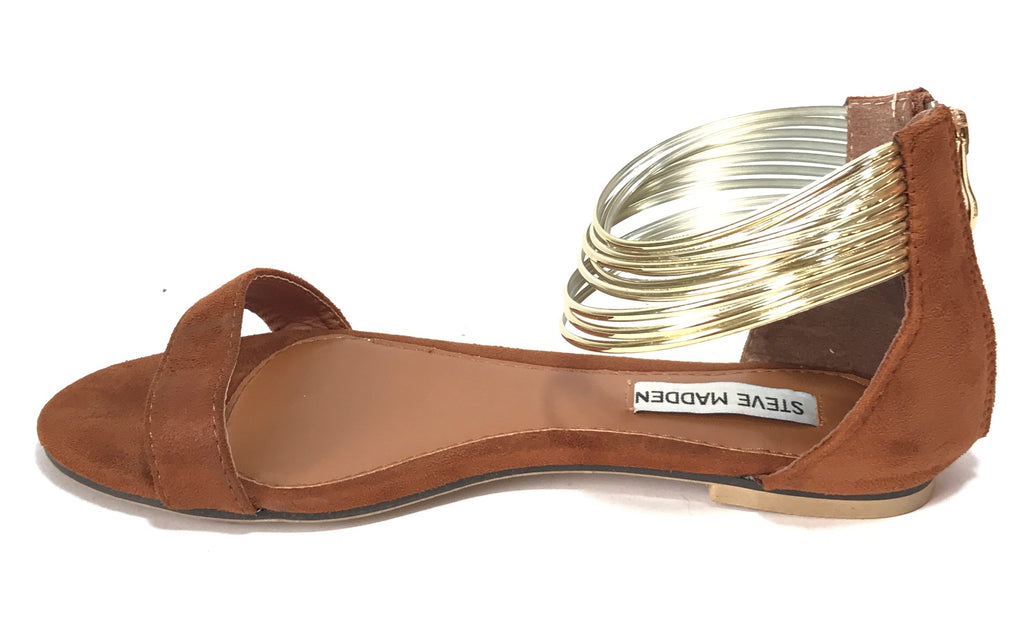 Steve Madden Brown Suede Sandals | Gently Used |