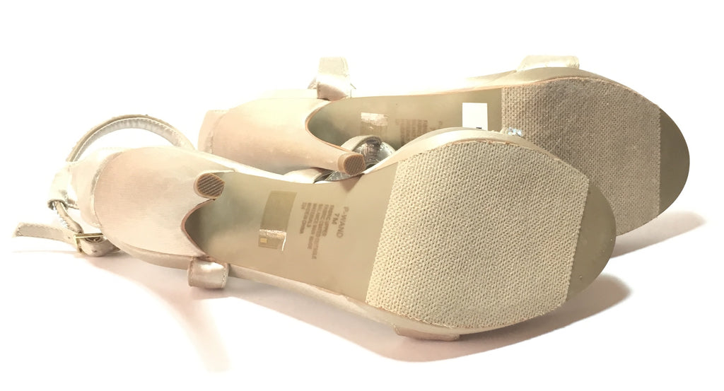 Steve Madden Champagne Rhinestone Heels | Like New |