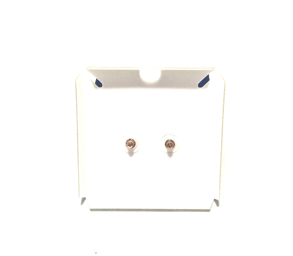 Swarovski Crystal & Rose Gold Studs | Brand New |