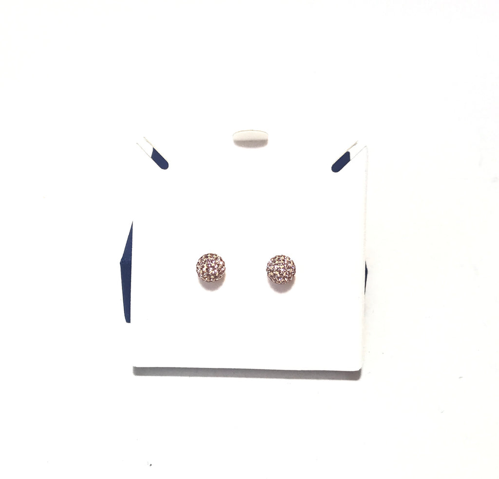 Swarovski Crystal & Rose Gold Studs | Brand New |