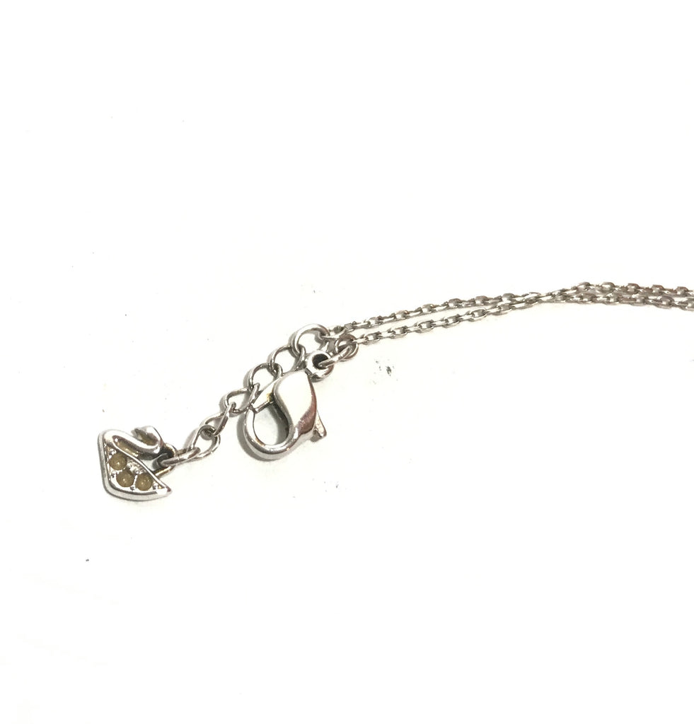 Swarovski Crystal Rhinestone Flower Necklace | Gently Used |