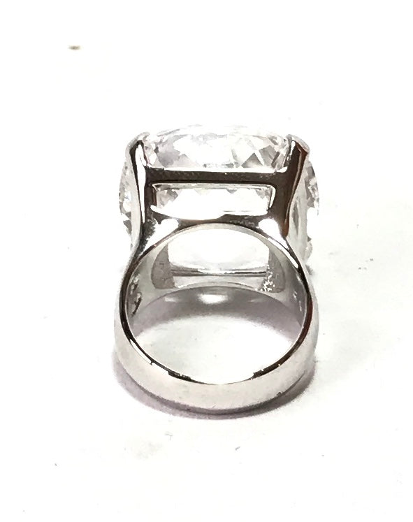 Swarovski Clear Large Crystal Rhinestone Ring | Brand New |