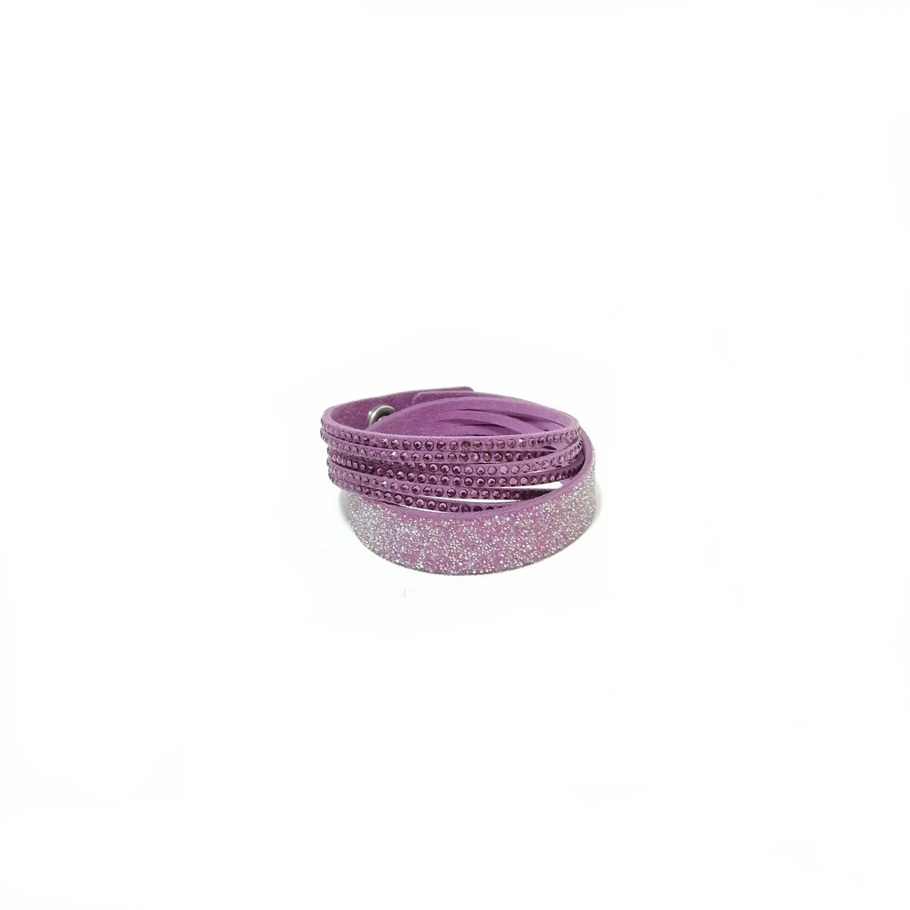 Swarovski 5169277 Pink Crystal Wraparound Bracelet | Like New |