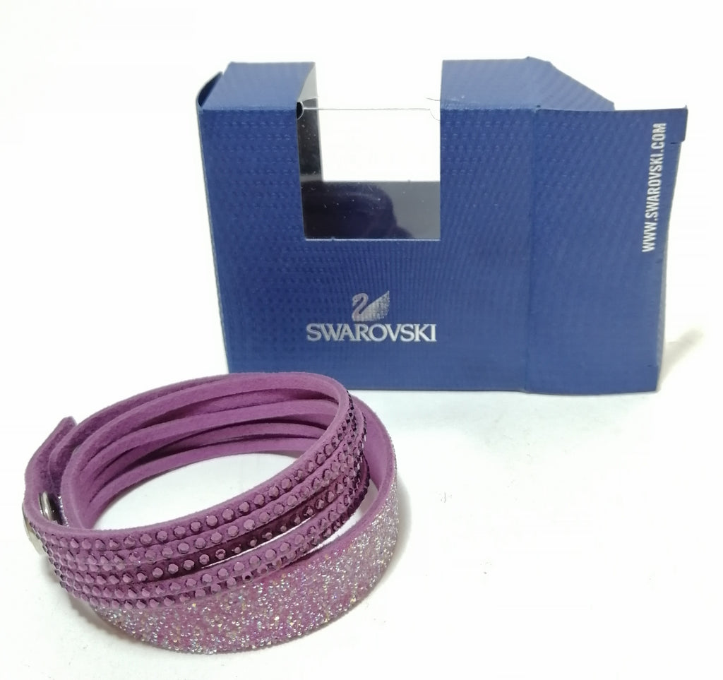 Swarovski 5169277 Pink Crystal Wraparound Bracelet | Like New |