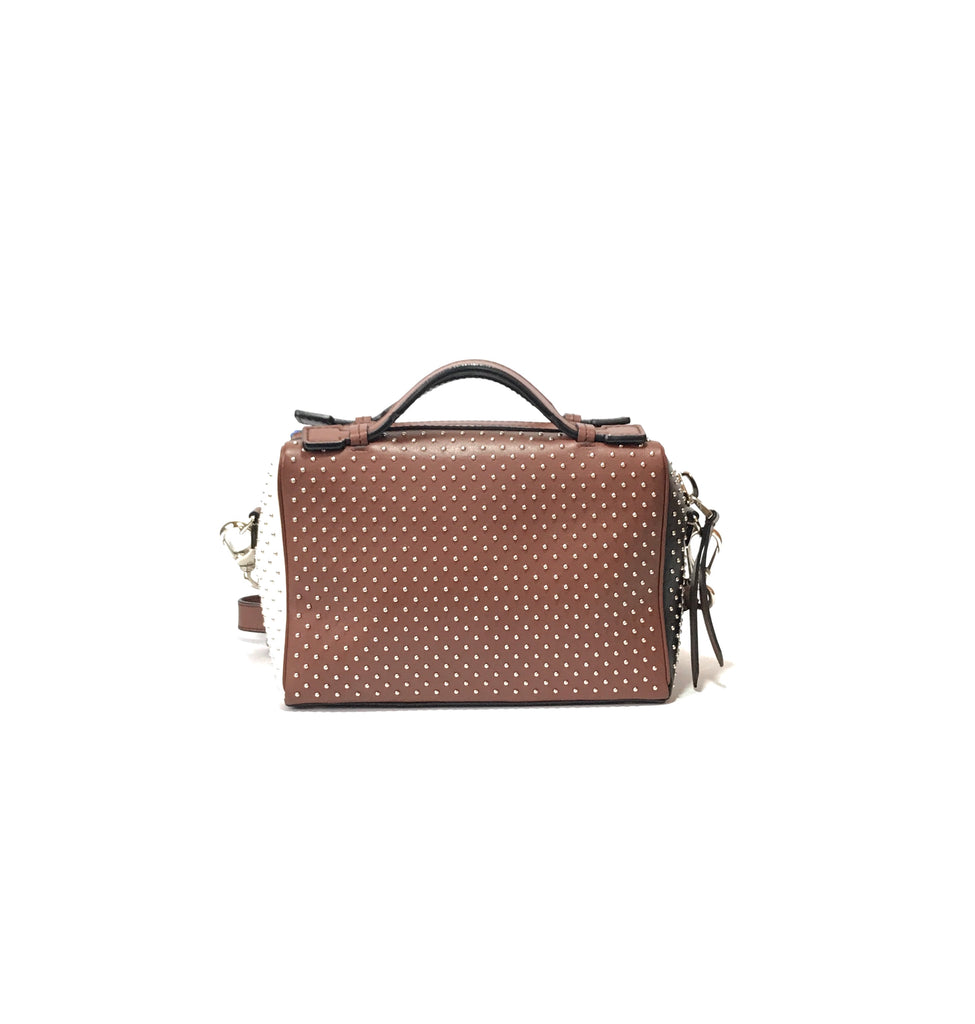 Tod's GOMMINO Multi Colour Micro Stud Leather Camera Bag | Like New |