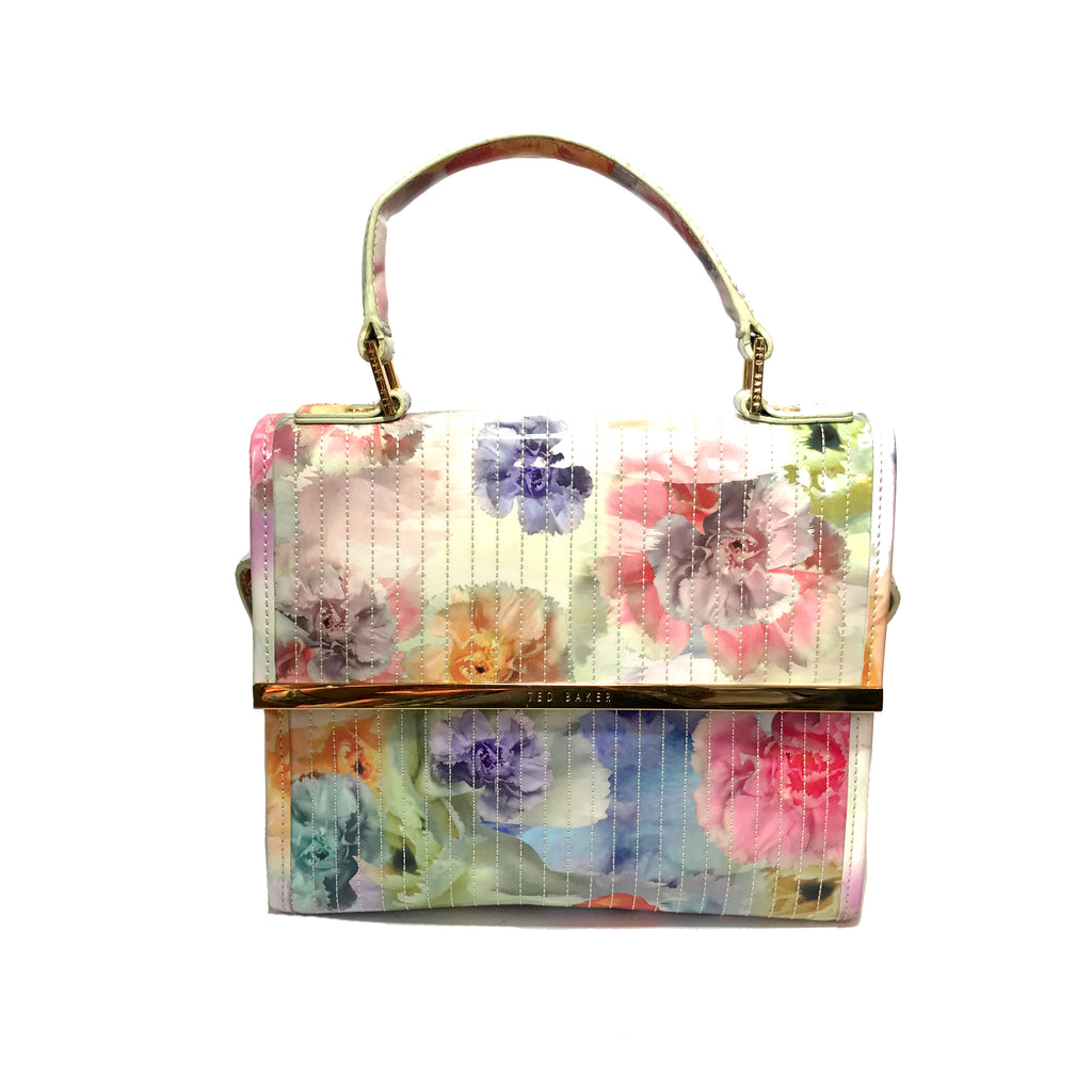 Ted Baker Floral Printed Satchel | Gently Used |