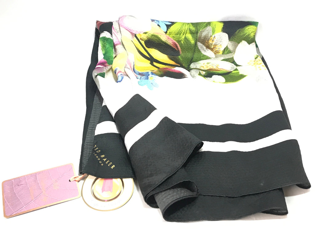 Ted Baker 'Forget Me Not' Silk Cape Scarf | Brand New |