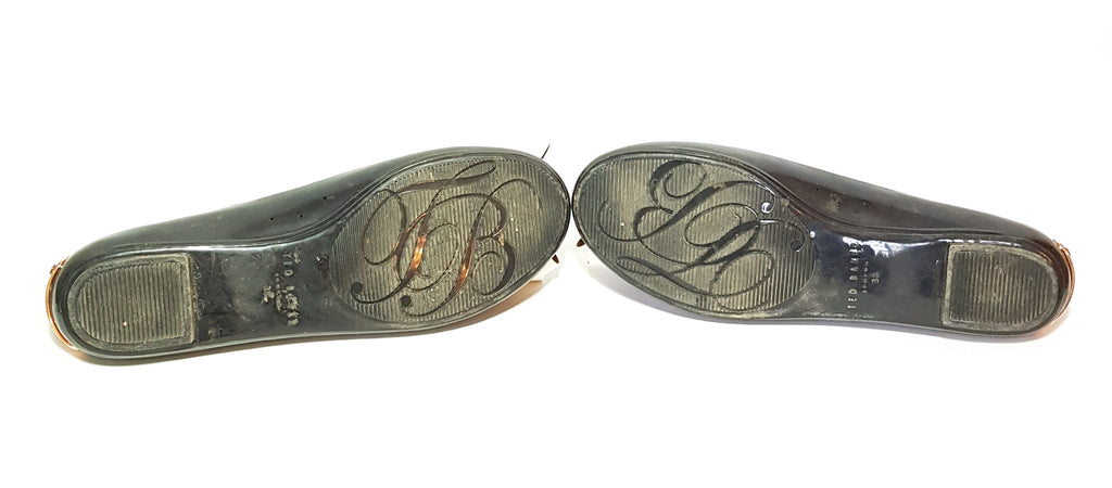 Ted Baker Julivia Bow Detail Jelly Ballet Flats Pre Loved