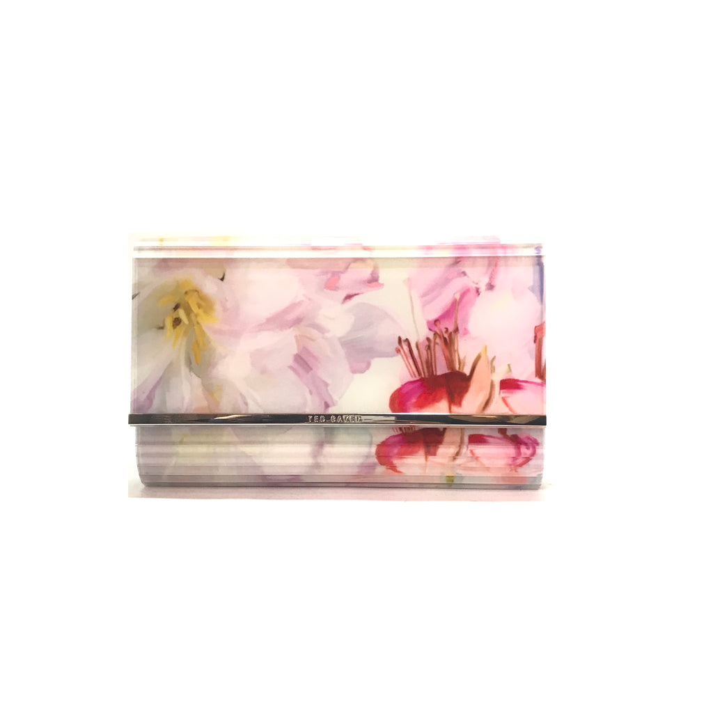 Ted Baker Floral Plastic Clutch | Like New |