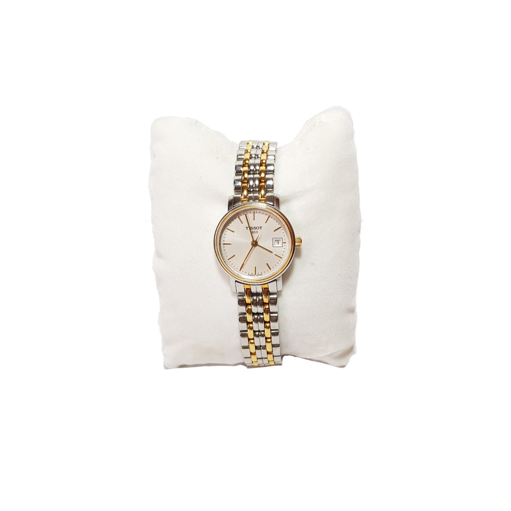 Tissot Gold & Silver Women's Stainless Steel Watch | Like New |