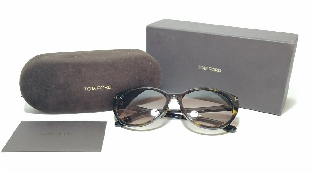 Tom Ford Brown 'TF 345 Gina' Sunglasses | Gently Used |