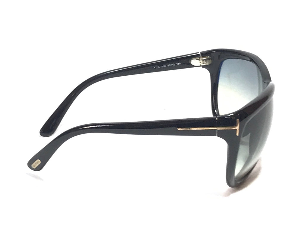 Tom Ford Black Wraparound Sunglasses | Pre Loved |