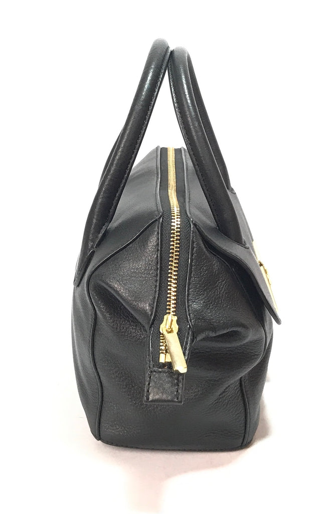 Tory Burch CLARA Black Leather Mini Bag | Like New |