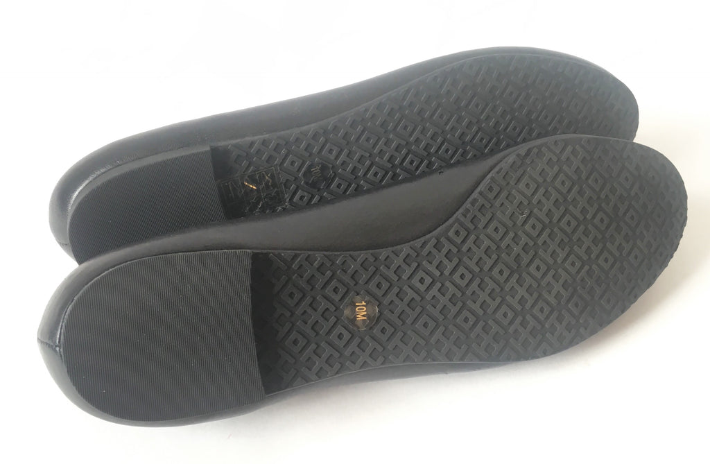 Tory Burch Black 'Lowell' Ballet Flats | Like New |