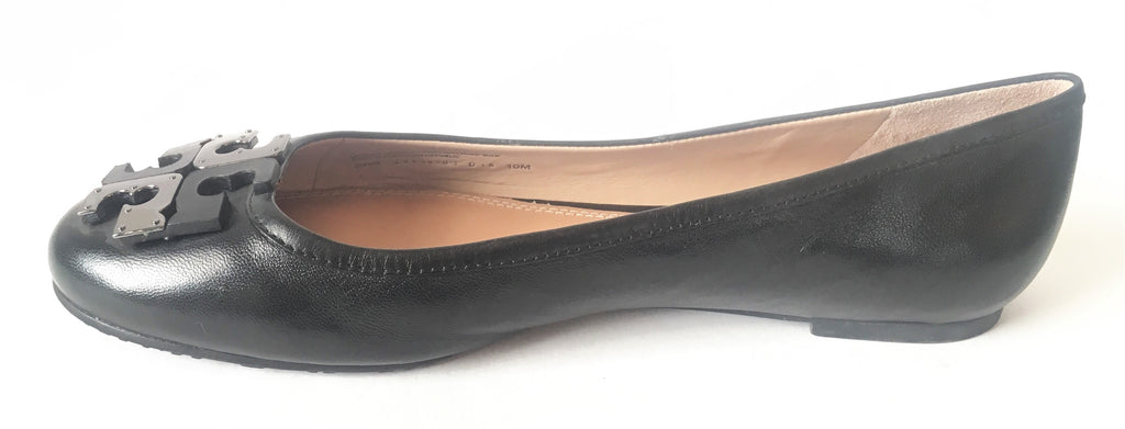 Tory Burch Black 'Lowell' Ballet Flats | Like New |