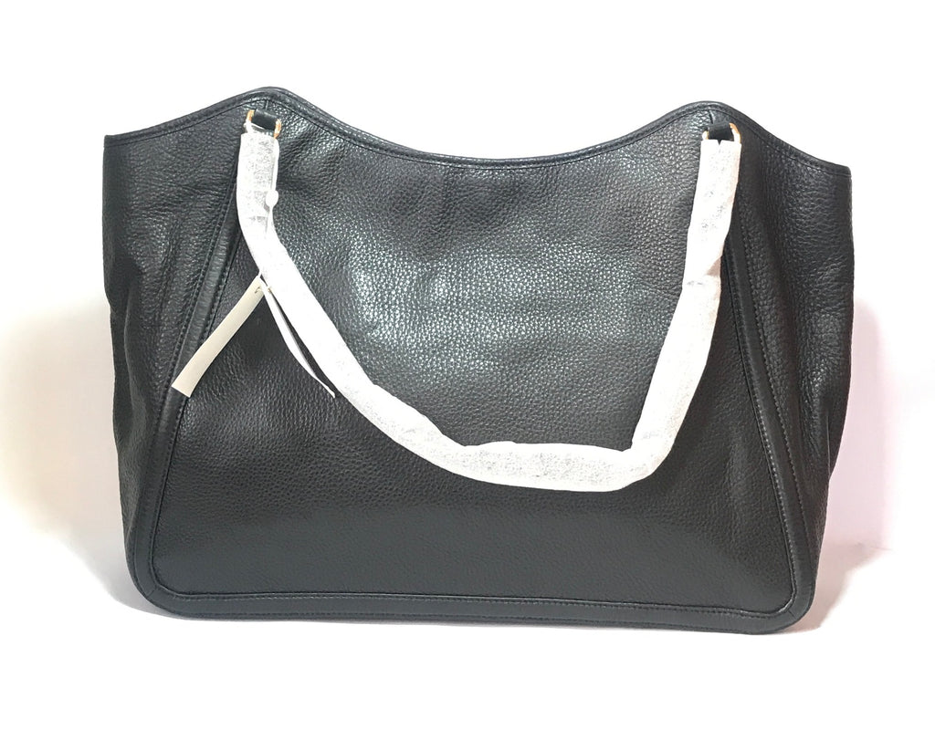 Tory Burch Black Leather 'AMANDA' Shoulder Bag | Brand New | | Secret Stash