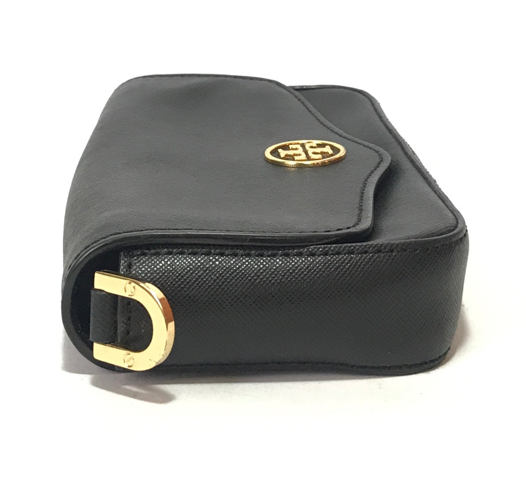 Tory Burch Black Leather Mini Bag | Gently Used |