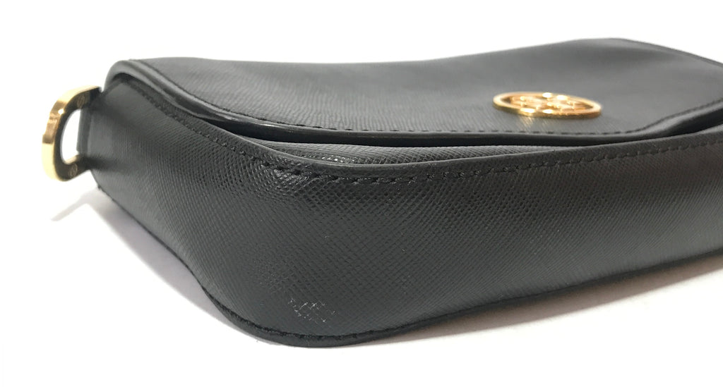 Tory Burch Black Leather Mini Bag | Gently Used |