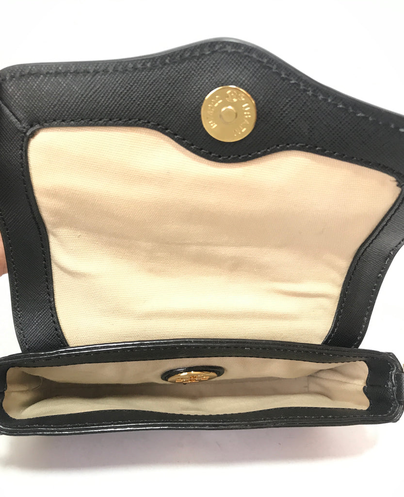 Tory Burch Black Leather Mini Bag | Gently Used |