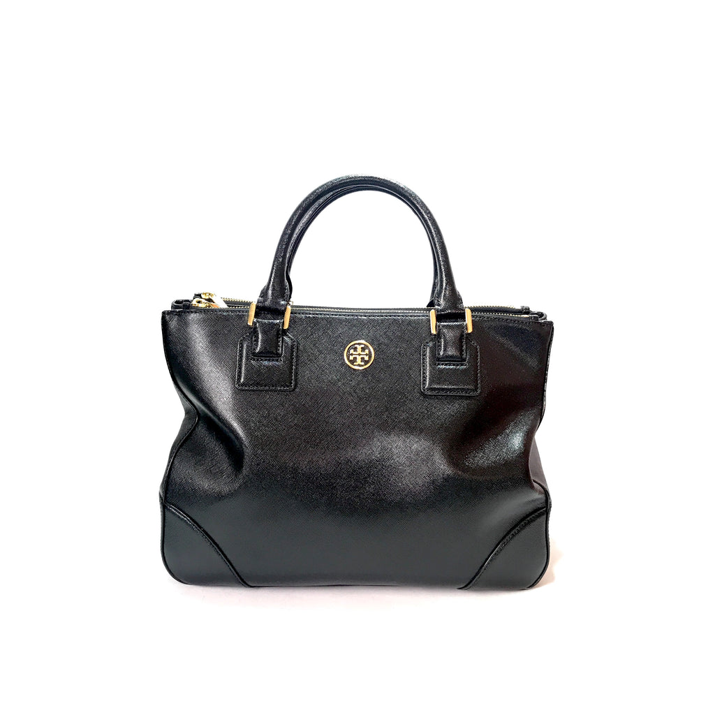 Tory Burch 'Robinson' Double Zip Large Leather Tote | Gently Used |