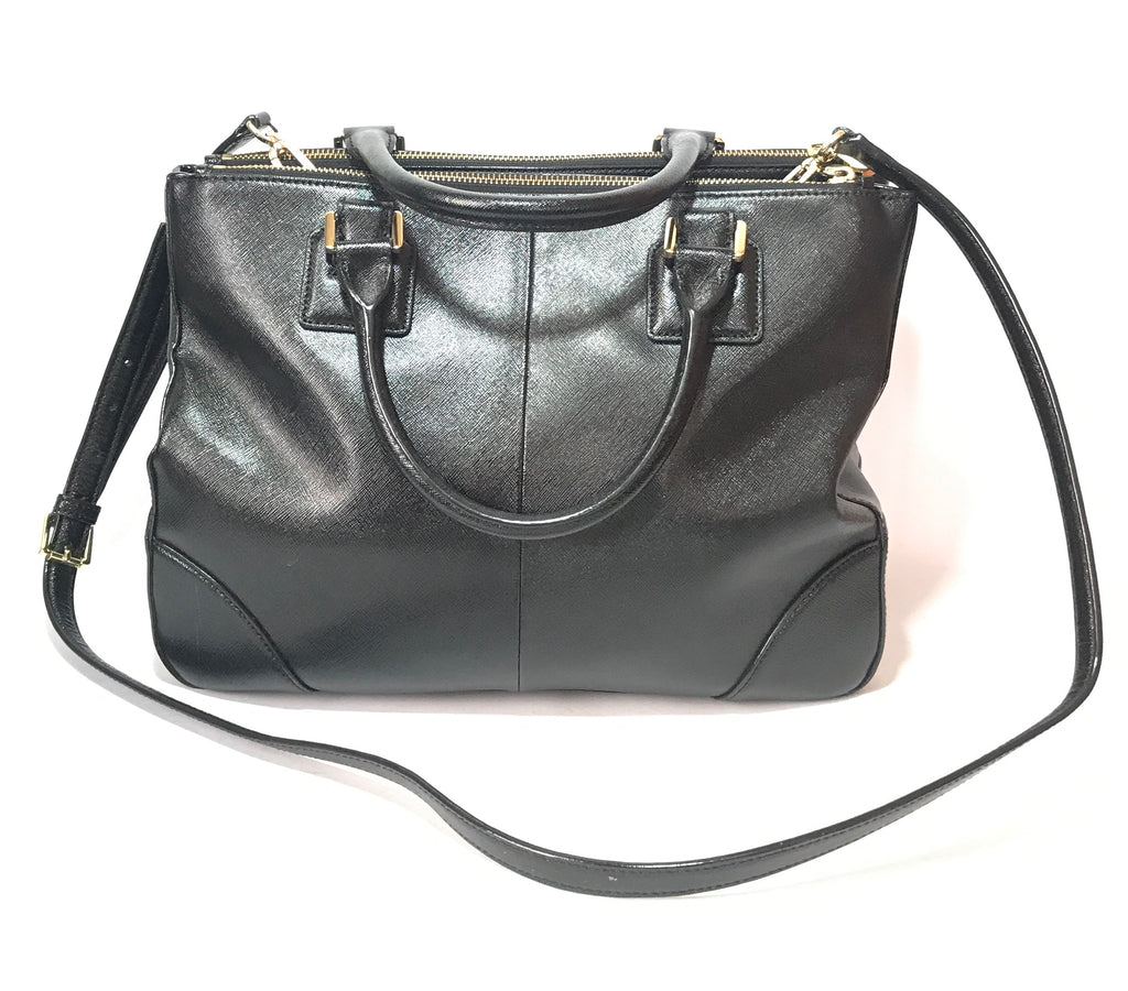 Tory Burch 'Robinson' Double Zip Large Leather Tote | Gently Used |