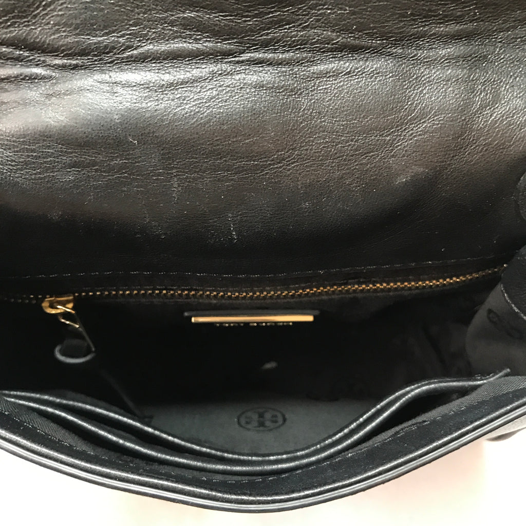 Tory Burch Black Small Quilted Shoulder Bag | Pre Loved |
