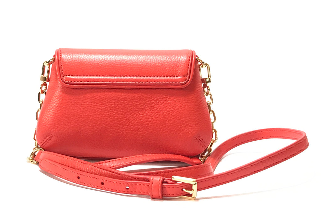 Tory Burch BRITTEN Mini Orange Cross Body Bag | Like New |