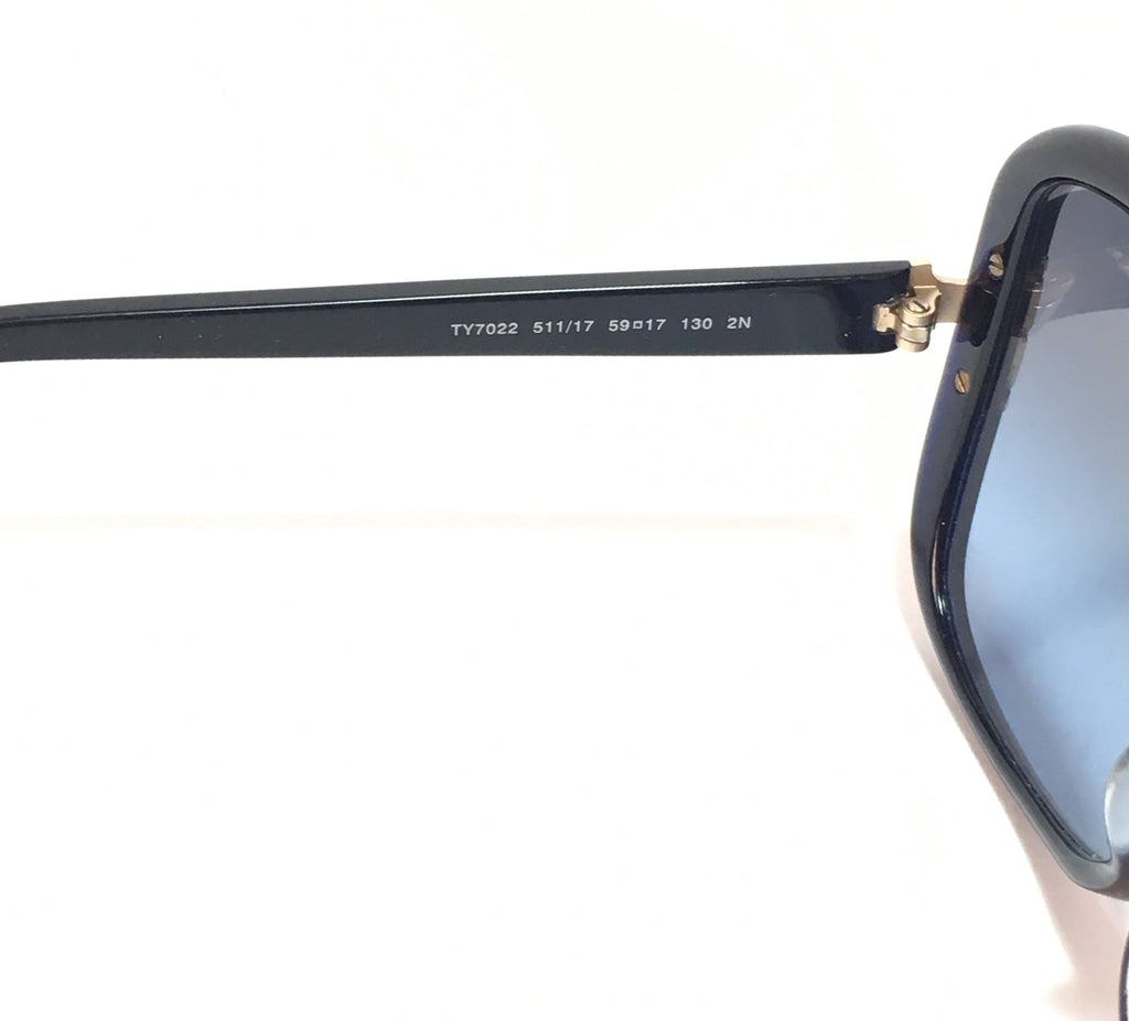 Tory Burch TY7022 Black Oversized Sunglasses | Pre Loved |