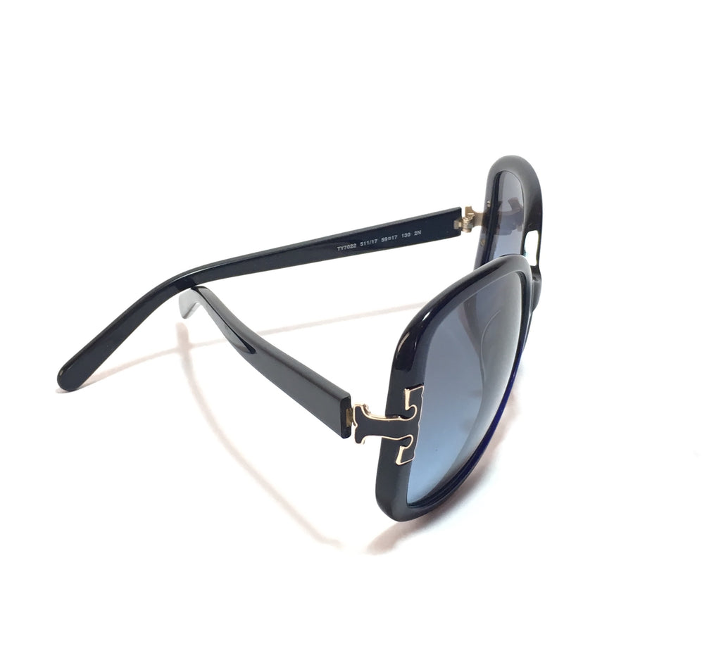 Tory Burch TY7022 Black Oversized Sunglasses | Pre Loved |