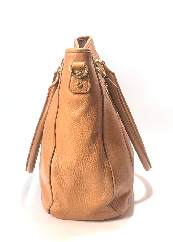 Tory Burch 'AMANDA' Tan Leather Tote | Gently Used |