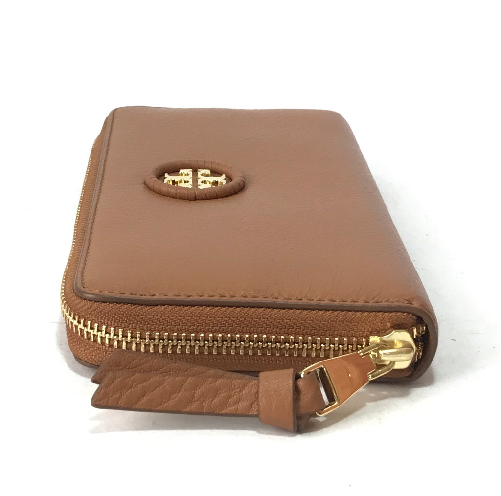 Tory Burch 'Whipstitch Logo' Zip Continental Wallet | Gently Used |