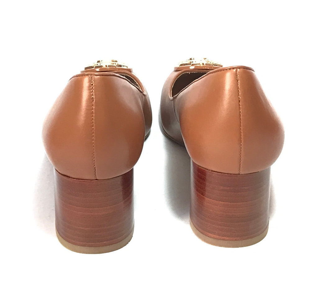Tory Burch Tan Leather Pumps | Brand New |