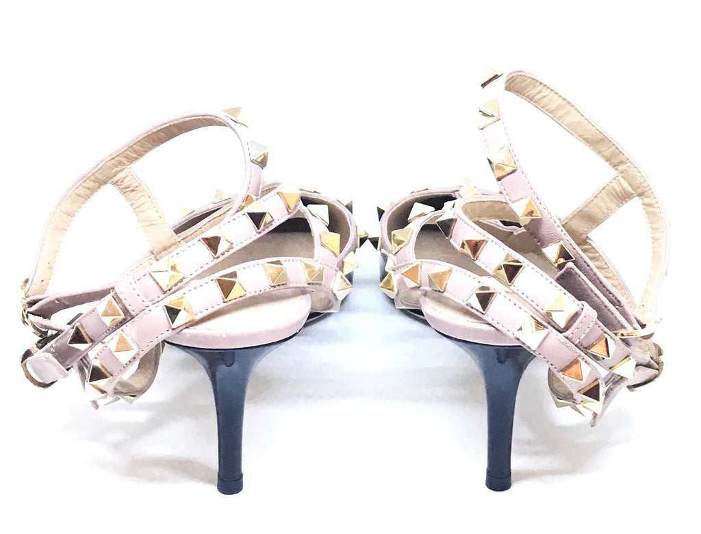 Valentino Rockstud Ankle Strap Pumps | Gently Used |