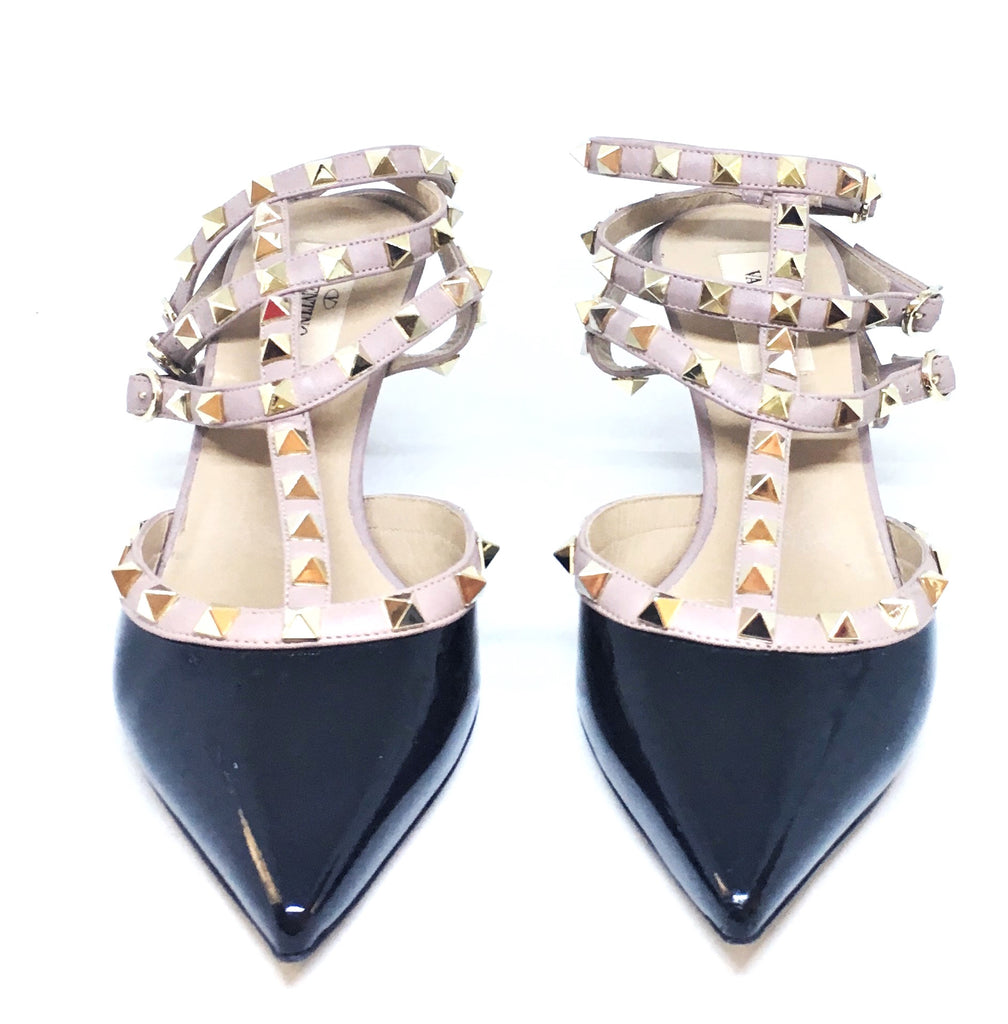 Valentino Rockstud Ankle Strap Pumps | Gently Used |