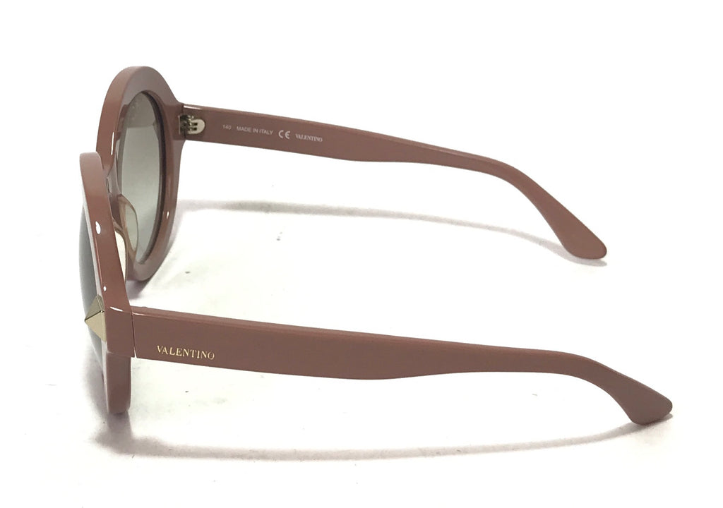 Valentino V696S Round Rockstud Sunglasses | Like New |