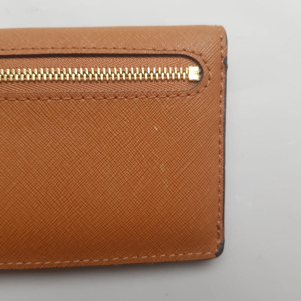 Michael Kors Tan Leather 'Jetset' Wallet | Gently Used |