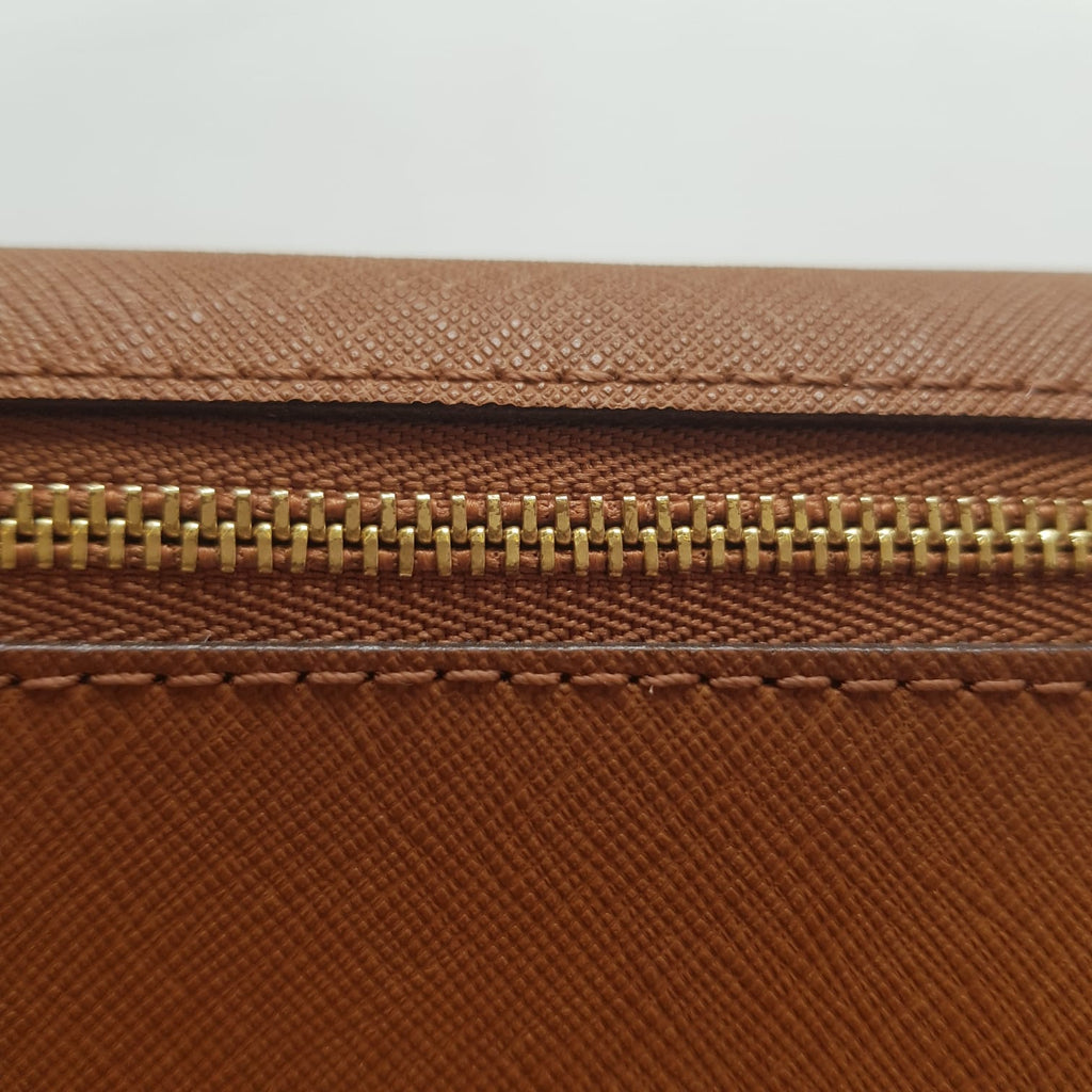 Michael Kors Tan Leather 'Jetset' Wallet | Gently Used |