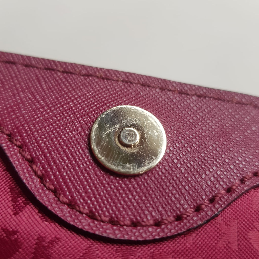 Kate Spade Putnam Drive 'Lizz' Purple Leather Shoulder Bag | Gently Used |