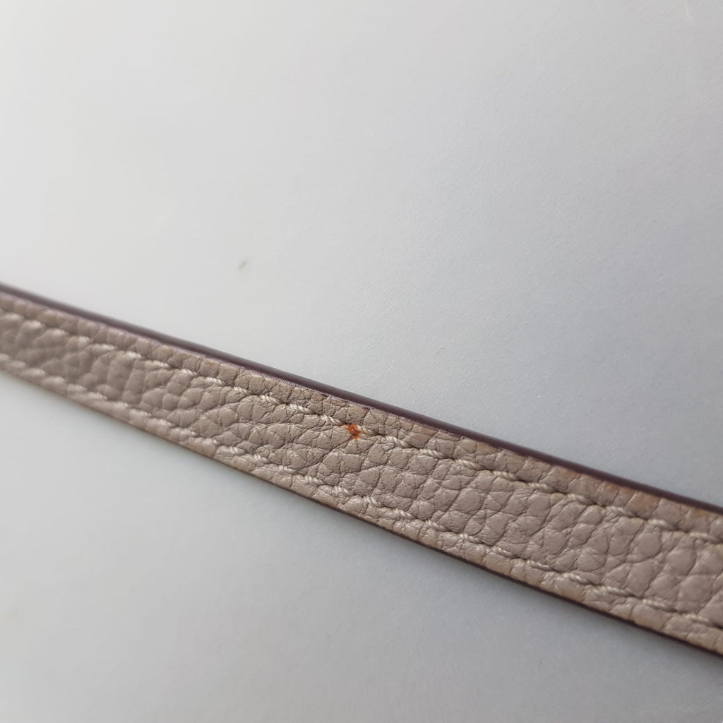 Coach Grey Pebbled Leather Crossbody Bag | Pre Loved |