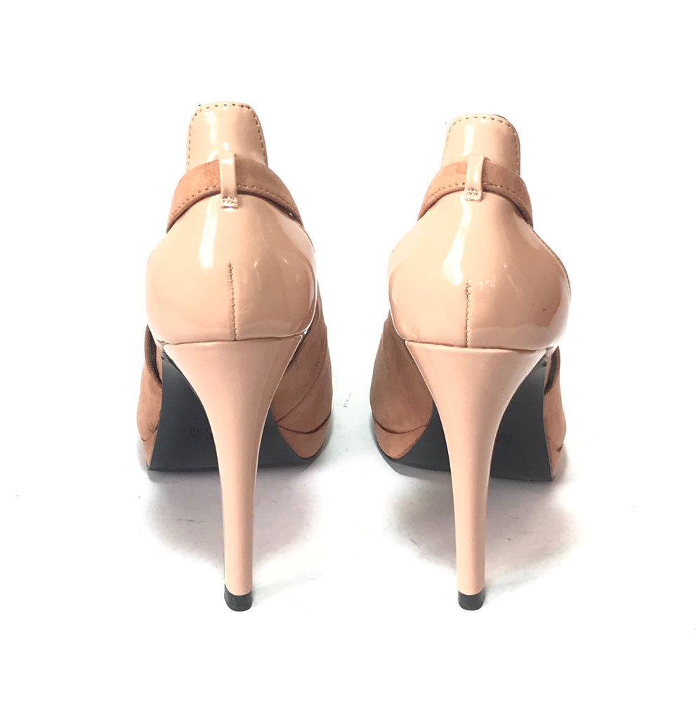 Zara Blush Pink Suede Heels | Like New |