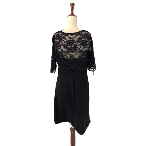 Wallis Black Lace Dress | Gently Used |