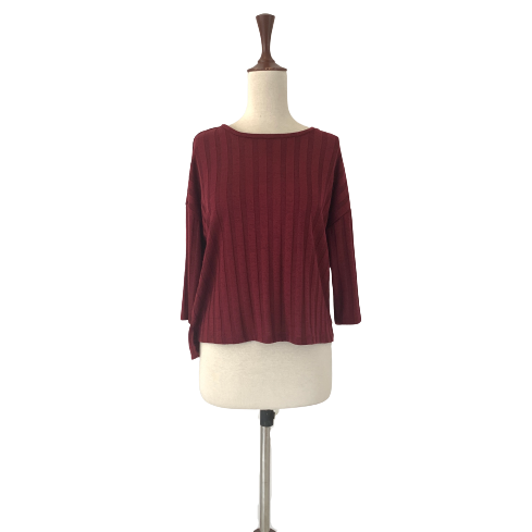 MAX Red Striped Blouse | Brand New |
