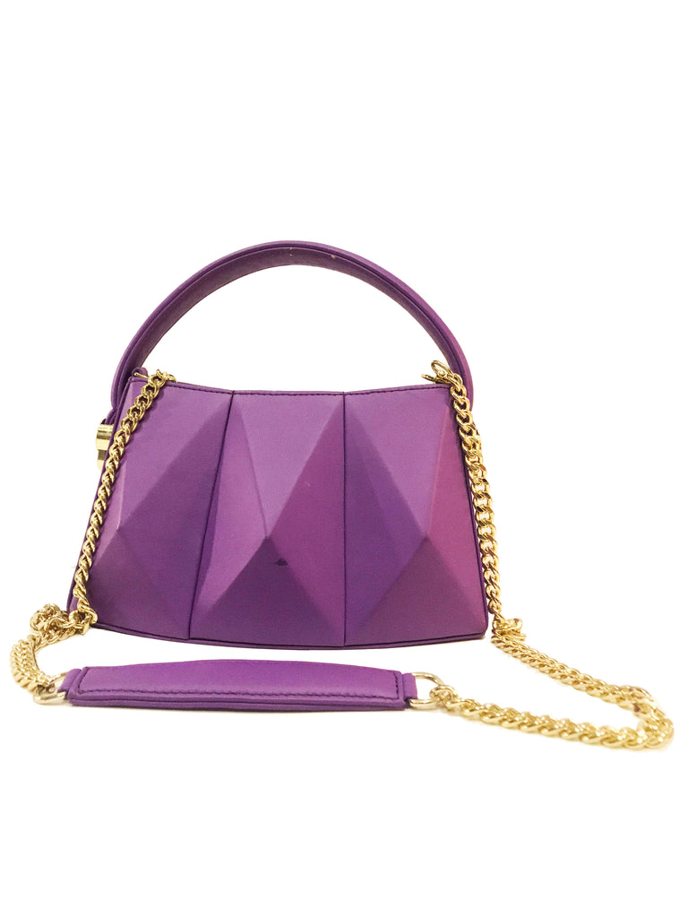 Warp Lavender Leather Mini Bag | Sample |